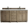 thumbnail image 1 of James Martin Vanities 157-V72-WW-3ENC Bristol 72" Free Standing Double Basin Vanity Set -, 1 of 7