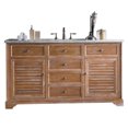thumbnail image 1 of James Martin Vanities 238-104-531-3Oglb Savannah 60" Free Standing Single Basin Vanity Set, 1 of 6