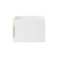 thumbnail image 1 of James Martin Vanities 24" Single Vanity Cabinet, Glossy White, 1 of 3