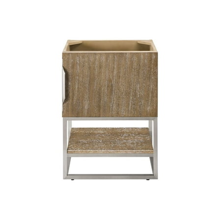 James Martin Vanities 24" Single Vanity Cabinet, Latte Oak, Brushed Nickel