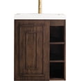 thumbnail image 1 of James Martin Vanities E110v24wg Alicante 24" Wall Mounted Single Basin Poplar Vanity Set -, 1 of 7