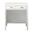 thumbnail image 1 of James Martin Vanities E444-CU30-GW-3EMR 30 in. Addison Free-standing Countertop Unit with 3 cm Eternal Marfil Top  Glossy White, 1 of 3