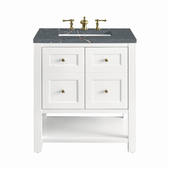 James Martin Vanities 330-V30-3Pbl Breckenridge 30" Free Standing Single Basin Poplar Wood