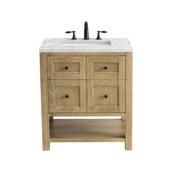 James Martin Vanities 330-V30-LNO-3EJP Breckenridge 30" Free Standing Single Basin Poplar