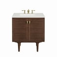 thumbnail image 1 of James Martin Vanities 670-V30-WLT-3LDL Amberly 30" Single Basin Wood Vanity Set -, 1 of 2