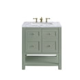 thumbnail image 1 of James Martin Vanities 330-V30-3Car Breckenridge 30" Free Standing Single Basin Poplar Wood, 1 of 7