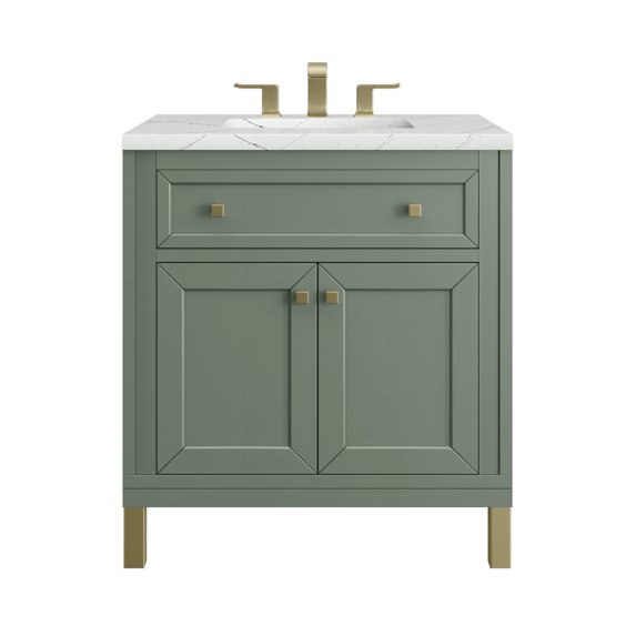James Martin Vanities 305-V30-3Enc Chicago 30" Free Standing Or Wall Mounted Single Basin