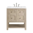 thumbnail image 1 of James Martin Vanities 330-V30-3Wz Breckenridge 30" Free Standing Single Basin Poplar Wood, 1 of 7
