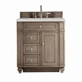thumbnail image 1 of James Martin Vanities 157-V30-3Ldl Bristol 30" Single Basin Walnut Wood Vanity Set - Wood, 1 of 3