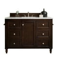 thumbnail image 1 of James Martin Vanities 301-V48-3Gex Copper Cove Encore 48" Single Basin Poplar Wood Vanity, 1 of 7