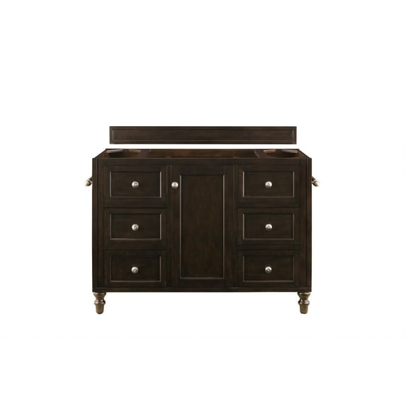 James Martin Vanities 301-V48 Copper Cove Encore 48" Single Basin Poplar Wood Vanity