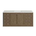 thumbnail image 1 of James Martin Vanities 305-V60s-3Enc Chicago 60" Free Standing Or Wall Mounted Single Basin, 1 of 7