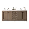 thumbnail image 1 of James Martin Vanities 305-V72-3Odsc Chicago 72" Free Standing Double Basin Vanity Set, 1 of 5