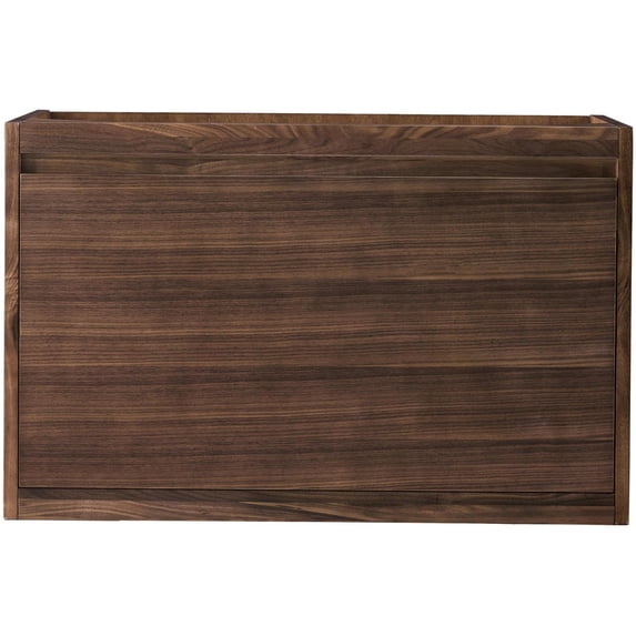James Martin Vanities 805-V31.5-WLT Mantova 32" Wall Mounted Single Basin Poplar Wood