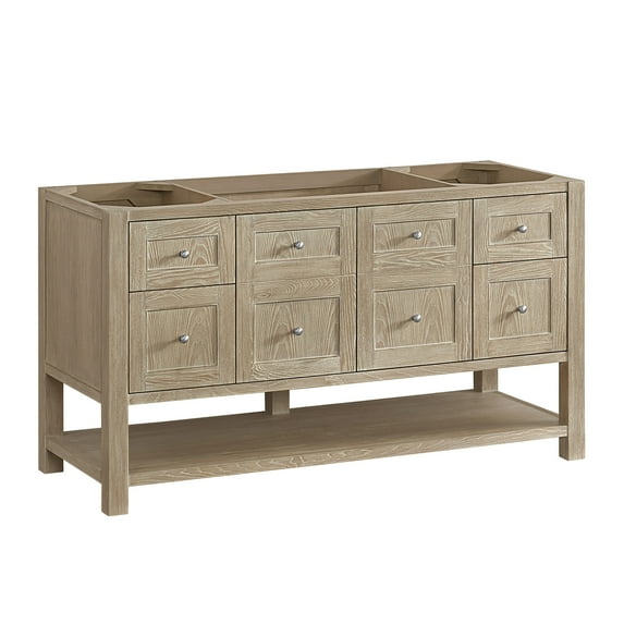 James Martin Vanities 330-V60s Breckenridge 60" Free Standing Single Basin Poplar Wood