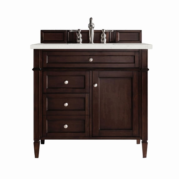 James Martin Vanities 650-V36-3Ldl Brittany 36" Single Basin Poplar Wood Vanity Set - Wood