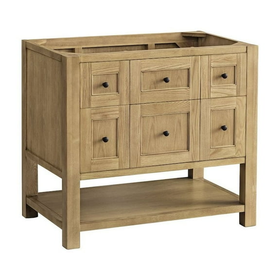 James Martin Vanities 36" Single Vanity Cabinet, Light Natural Oak