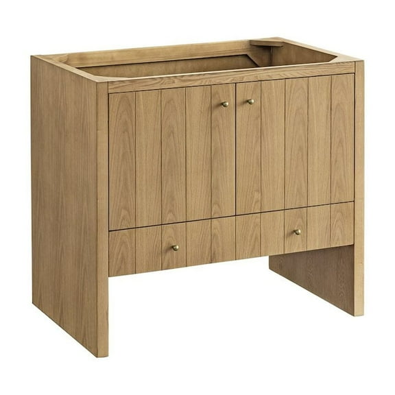 James Martin Vanities 36" Single Vanity Cabinet, Light Natural Oak