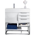 thumbnail image 1 of James Martin Vanities 983-V36-GW-BN-GW Columbia 36" Free Standing Single Basin Vanity Set, 1 of 3