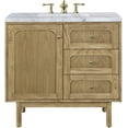 thumbnail image 1 of James Martin Vanities 545-V36-LNO-3CAR Laurent 36" Single Basin Poplar Wood Vanity Set -, 1 of 7