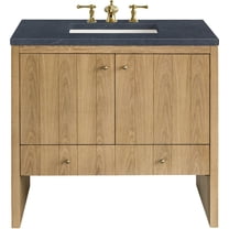 James Martin Vanities 435-V36-3Csp Hudson 36" Free Standing Single Basin Poplar Wood