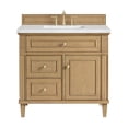 thumbnail image 1 of James Martin Vanities 424-V36-LNO-3ENC Lorelai 36" Single Basin Wood Vanity Set - Light, 1 of 7
