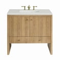 thumbnail image 1 of James Martin Vanities 435-V36-LNO-3LDL Hudson 36" Free Standing Single Basin Poplar Wood, 1 of 7