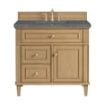 thumbnail image 1 of James Martin Vanities 424-V36-LNO-3PBL Lorelai 36" Single Basin Wood Vanity Set - Light, 1 of 7
