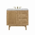 thumbnail image 1 of James Martin Vanities 545-V36-LNO-3VSL Laurent 36" Single Basin Poplar Wood Vanity Set -, 1 of 7
