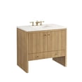 thumbnail image 1 of James Martin Vanities 435-V36-LNO-3WZ Hudson 36" Free Standing Single Basin Poplar Wood, 1 of 7