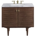 thumbnail image 1 of James Martin Vanities 670-V36-WLT-3CAR Amberly 36" Free Standing Or Wall Mounted Single, 1 of 7