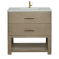 thumbnail image 1 of James Martin Vanities D704-V36-PBO-3VSL Lucian 36" Free Standing Single Basin Vanity Set -, 1 of 7