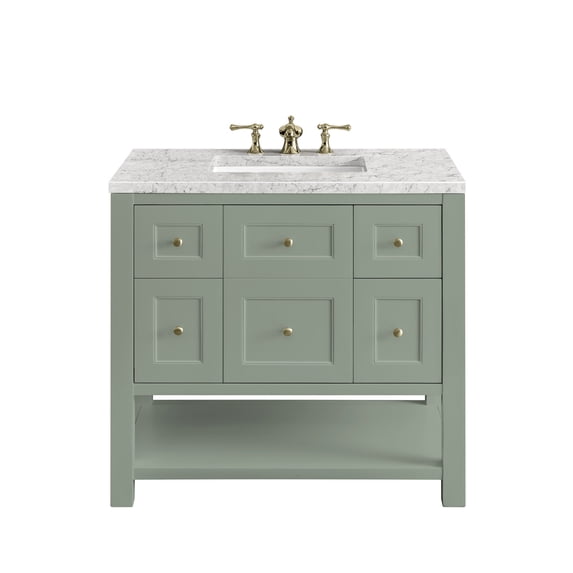 James Martin Vanities 330-V36-3Ejp Breckenridge 36" Free Standing Single Basin Poplar Wood