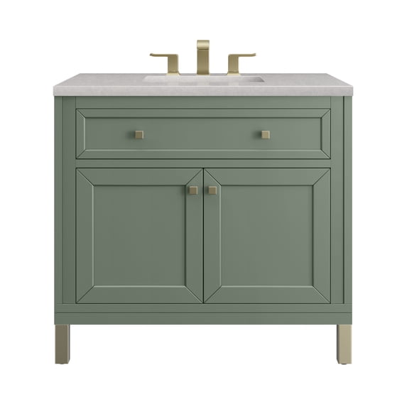 James Martin Vanities 305-V36-3Esr Chicago 36" Free Standing Or Wall Mounted Single Basin