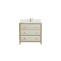 James Martin Vanities D604-V36-1Wz Celeste 36" Single Basin Wood Vanity Set - Sunwashed