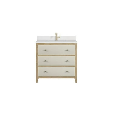 James Martin Vanities D604-V36-1Wz Celeste 36" Single Basin Wood Vanity Set - Sunwashed