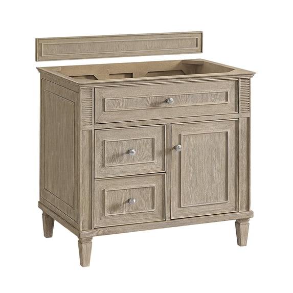 James Martin Vanities 424-V36-WWO Lorelai 36" Single Basin Wood Vanity Cabinet Only -