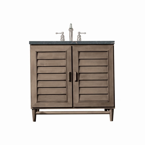 James Martin Vanities 620-V36-WW-3PBL Portland 36" Single Basin Wood Vanity Set - Wood