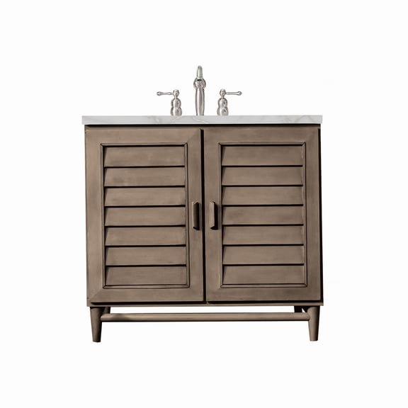 James Martin Vanities 620-V36-3Vsl Portland 36" Single Basin Wood Vanity Set - Wood