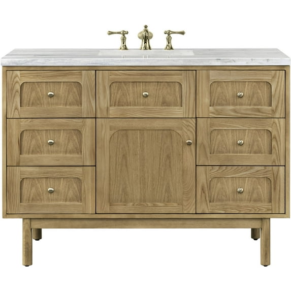 James Martin Vanities 388-V59d-Rg-Gw Columbia 59" Double Basin Wood Vanity Set -