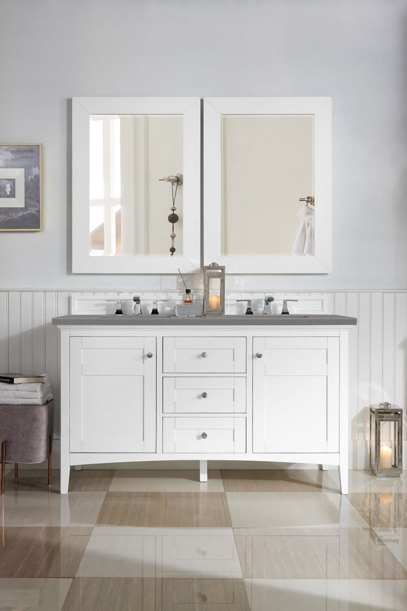 James Martin Vanities 389-V59d-G-Gw Mercer Island 59