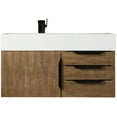 thumbnail image 1 of James Martin Vanities 389-V72s-Mb-Gw Mercer Island 72" Wall Mounted Single Basin Hardwood, 1 of 7