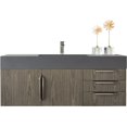 thumbnail image 1 of James Martin Vanities 389-V72s-Mb-Gw Mercer Island 72" Wall Mounted Single Basin Hardwood, 1 of 7