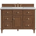 thumbnail image 1 of James Martin Vanities 424-V48-Fejp Lorelai 48" Free Standing Single Basin Hardwood Vanity, 1 of 7