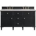 thumbnail image 1 of James Martin Vanities 424-V60d-Fejp Lorelai 60" Free Standing Double Basin Hardwood Vanity, 1 of 7