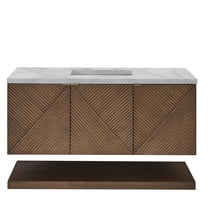 James Martin Vanities D200-V48-3Vsl Marcello 48" Free Standing Vanity Set - Chestnut