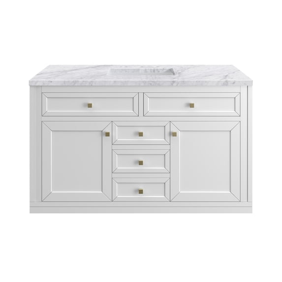 James Martin Vanities 305-V48-3Car Chicago 48" Free Standing Or Wall Mounted Single Basin