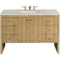thumbnail image 1 of James Martin Vanities 435-V48-LNO-3EJP Hudson 48" Free Standing Single Basin Poplar Wood, 1 of 7
