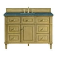 thumbnail image 1 of James Martin Vanities 48" Single Vanity, Light Natural Oak w/ 3 CM Parisien Bleu Quartz Top, 1 of 7