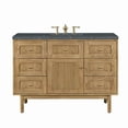thumbnail image 1 of James Martin Vanities 545-V48-3Pbl Laurent 48" Single Basin Poplar Wood Vanity Set - Light, 1 of 7